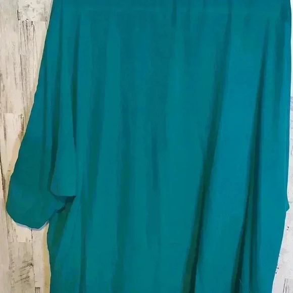 MELISSA MCCARTHY 3/4 Sleeve Blouse V-Neckline 1X - Picture 12 of 14